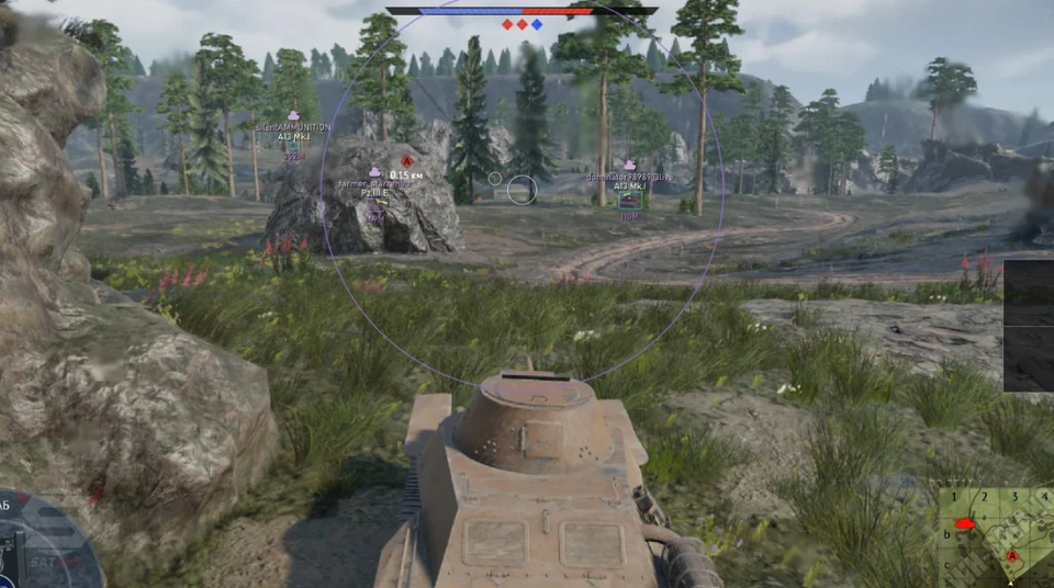 Buy War Thunder Aimbot Cheats for Ranked — War Thunder hack gameplay screenshot