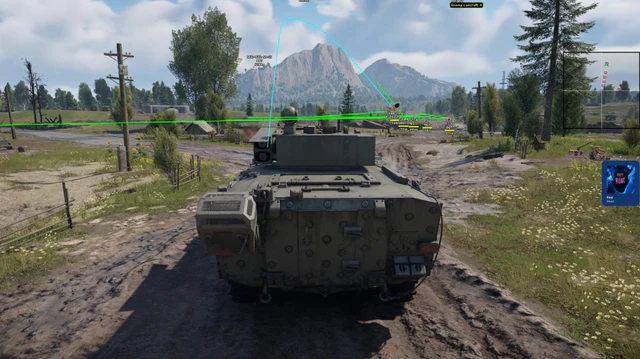 Stream-Proof War Thunder Cheat Overlay Setup — War Thunder hack gameplay screenshot